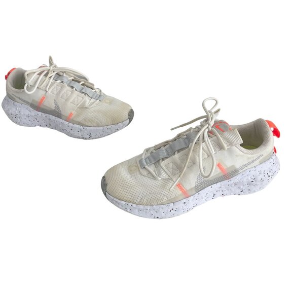 Nike Shoes - Nike Women's Crater Impact Shoes Wht/Orng/Slv. CW2386-100, Size 6